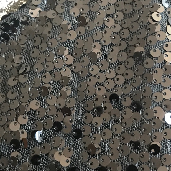 Black Sequined Top - Picture 4 of 4